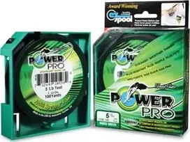 Pintas valas Power Pro 135mm, 0.08mm, 4kg, žalios spalvos