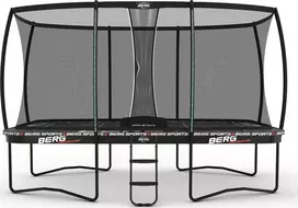 BERG SPORTS Ultim Pro Bouncer Regular 500 batutas + apsauginis tinklas XL