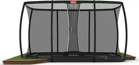 BERG Ultim Champion FlatGround 410 pilka + apsauginis tinklas DLX XL