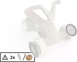 BERG GO² Retro Žalias priekinio rato gaubtas (2 vnt.)