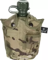 Plastikinė gertuvė su dėklu MFH, Operation-Camo, 1l
