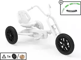 Berg Wheel 10-spoke juodas 12.5x2.25-8 all terrain, (Neo)