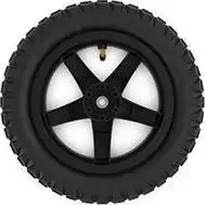 Berg Wheel juodas 12.5x2.25-8 all terrain, traction
