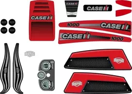 Berg XL Frame - Sticker set Case IH
