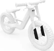 BERG Biky - logotipas ir movos Cross Baltas