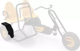 Berg XL Frame - Mudguard Sidecar Duo Chopper
