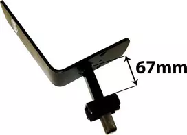 Berg XL/XXL rėmas – sėdynės rėmas 400 (67 mm)