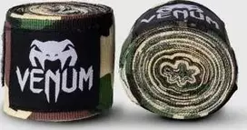 Bintas boksui Venum Kontact, 2.5 m - Forest Camo