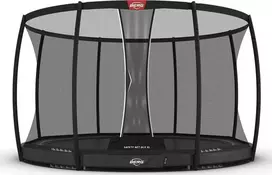 BERG Elite InGround 430 Pilkas + apsauginis tinklas DLX XL