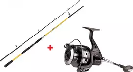 Spiningo meškerės ir ritės komplektas ZFish Combo Kodiak, 2.40m, Zeus ZX8000