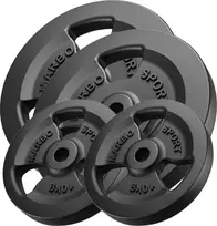 Marbo Sport Ketaus svorių komplektas Marbo, 60kg / 2x20kg + 2x10kg