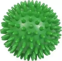 YATE Masažinis ežiukas Igel Ball su spygliais 7,8 cm žalias