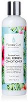 Flora Curl Flora and Curl Soothe Me kokosų ir mėtų garbanų gaivinantis kondicionierius, 300 ml