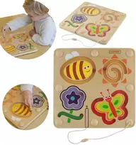 Magnetinis labirintas vabzdžių pasaulis MASTERKIDZ