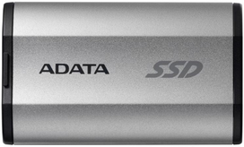 Kietasis diskas Adata SD810 išorinis 500GB sidabrinis SSD diskas