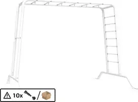 Berg PlayBase gimnastikos skersinio dvigubų varžtų komplektas (10 vnt.)