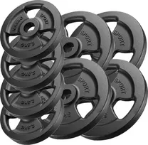 Marbo Sport Ketaus svorių komplektas Marbo, 30kg / 4x5kg + 4x2.5kg