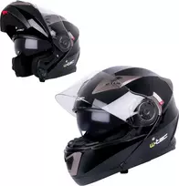 Atverčiamas motociklininko šalmas W-TEC Pezzon