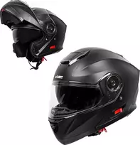 Atverčiamas motociklininko šalmas W-TEC Cullo