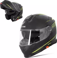 Atverčiamas motociklininko šalmas W-TEC Venero