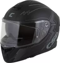 Motociklo šalmas Cassida Integral GT 2.1 Flash, matinė juoda / tamsiai pilka
