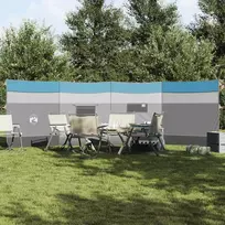 Stovyklavimo uždanga nuo vėjo, mėlyna, 510x153 cm