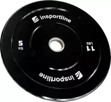 Guminis svorio diskas inSPORTline Bumper Plate Lite 5kg 50 mm