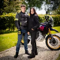 Vasarinė motociklininko striukė W-TEC Pelyes