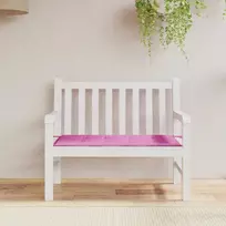 Kėdės pagalvėlė Oksfordo audinys Rožinė 120 x 50 x 3 cm