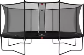 BERG Grand Favorit Regular 520 Juodas + apsauginis tinklas Comfort