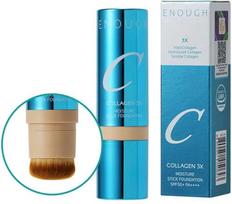 „ENOUGH Collagen 3X“ drėkinamasis pieštukinis makiažo pagrindas SPF5 №21N 14 g