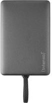Intenso išorinė baterija MC10000, juoda, 10000 mAh, magnetinis, metalinis žiedas