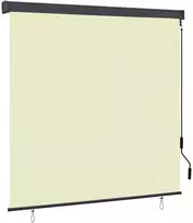 Roletas Kreminė 180 x 250 cm Audinys ir aliuminis