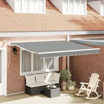 Markizės rėmas Balta 3 x 2,5 m Aliuminis