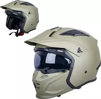 Atverčiamas motociklininko šalmas W-TEC Badalone Army