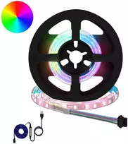 LED juosta 2 vnt. Juoda ir permatoma Varis ir plastikas