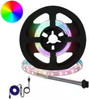 LED juosta 2 vnt. Juoda ir permatoma Varis ir plastikas