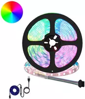 LED juosta 2 vnt. Juoda ir permatoma Varis ir plastikas