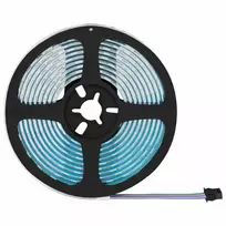 LED juosta 2 vnt. Juoda ir permatoma Varis ir plastikas