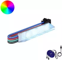 LED juosta 2 vnt. Juoda ir daugiaspalvė Varis ir plastikas