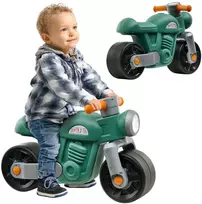 Vaikiškas paspirtukas motociklas FALK Moto Premier Vintage žalias