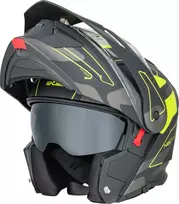 Atverčiamas motociklininko šalmas 3 viename W-TEC Neovu Graphic