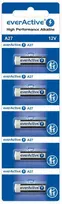 Baterija A27 / 27A everActive 12V (blisterinė pakuotė, 5 vnt.)