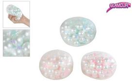 Hipo Usorteret Crakle Glamour karoliukų kamuoliukai 9,5 cm, 4 vnt., CDU