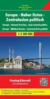 KNYGA Freytag-Berndt Europe - Middle East - Central Asia Political Road Map 1:5 500 000