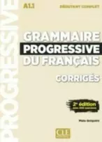 KNYGA Maia Gregoire Grammaire progressive du francais - Niveau debutant complet (A1.1) - Corriges