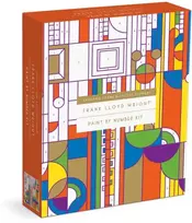 KNYGA Bookshop Frank Lloyd Wright Saguaro Cactus and Forms Paint By Number Kit