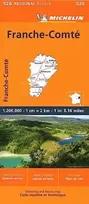 KNYGA Bookshop Franche-Comte - Michelin Regional Map 520