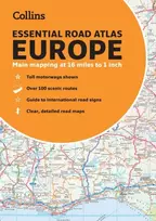 KNYGA Collins Maps Collins Essential Road Atlas Europe