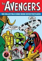 KNYGA Marvel Avengers: 100 Collectible Comic Book Cover Postcards